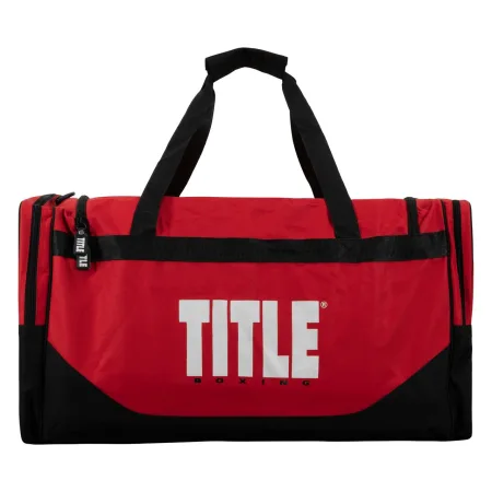 Спортивна сумка TITLE Boxing Deluxe Gear Bag Red (70 л.)