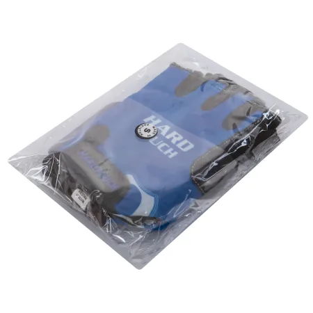 Рукавички для фітнесу та тренувань HARD TOUCH розмір M - чорний-синій