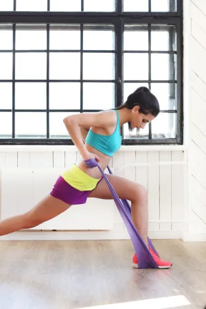 Стрічка еспандер для спорту та реабілітації Power System PS-4007 Resistance Band Set 3 шт.