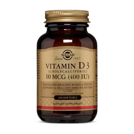 Vitamin D3 10 мкг 400 IU - 100 софтгель