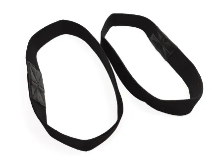 Лямки атлетичні EasyFit для турніка та поперечини чорні