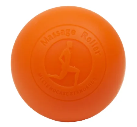 Масажний м'ячик EasyFit каучук 6,5 см помаранчевий