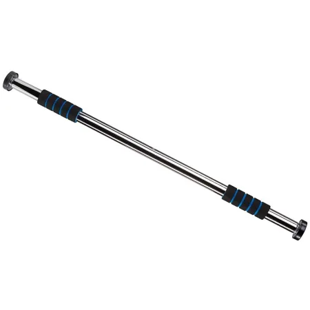 Турнік у дверний проріз розсувний 80-120 см синій