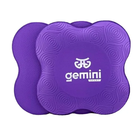 Подставка под колено и локоть для йоги и фитнеса 2 шт фиолетовый