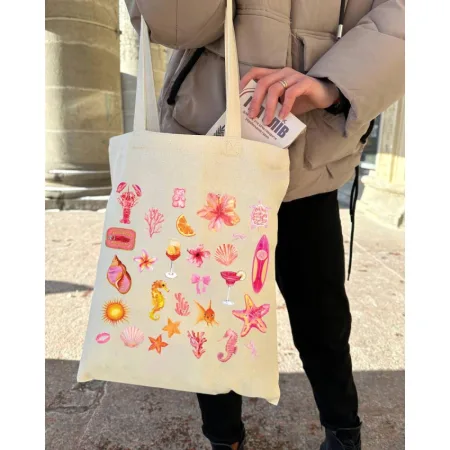 Екошопер BookOpt BK4104 Beach Vibes бежевий