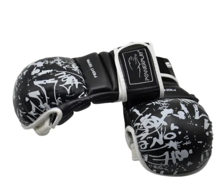 Рукавички для Karate PowerPlay 3092KRT чорні-білі S