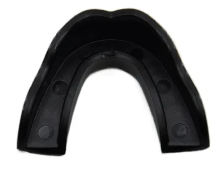 Капа боксерська PowerPlay 3318 JR дитяча (вік до 10) чорна