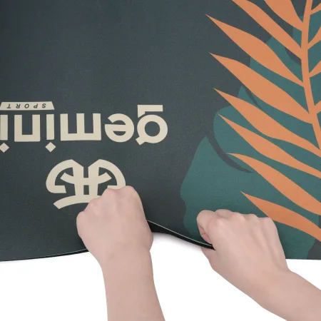 Килимок для йоги каучуковий поліуретан Pro ILLustration Sport Pro 183 см*68 см*5 мм зелений