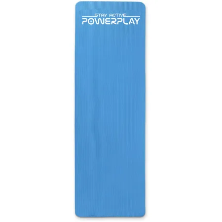 Килимок для йоги та фітнесу PowerPlay 4152 NBR Performance Mat синій (183x61x1)