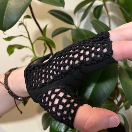 Рукавички для фітнесу PowerPlay 1953 Чорні - M