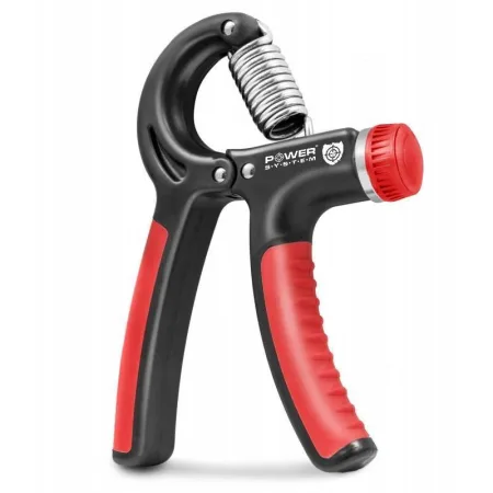 Еспандер кистьовий Power System PS-4021 з регульованим навантаженням 10 - 40 кг. Power Hand Grip чорний