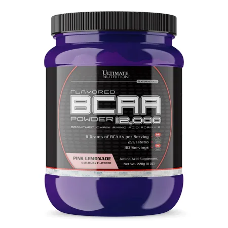 BCAA Powder 12000 - 228 г рожевий лимонад