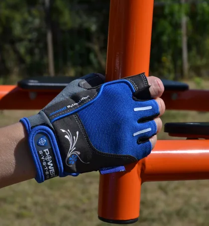 Рукавички для фітнесу Power System PS-2570 Woman’s Power жіночі Blue - S