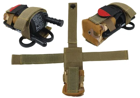 Підсумок під турникет мультикам степовий Multicam Arid (MOLLE, CAT, підсумок на розгрузку, жилет, РПС)