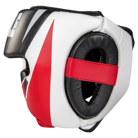 Боксерський шолом TITLE MMA Command Black/White/Red L (капа в комплекті)