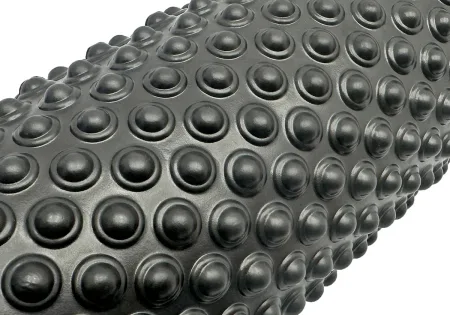 Масажний ролик EasyFit Grid Roller Light 33 см чорний