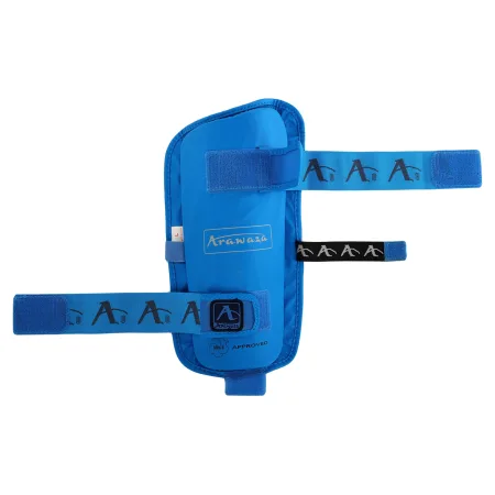 Захист гомілки та стопи для карате Araza BL Replica синій - M