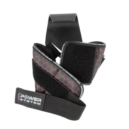 Гаки для тяги на зап'ястя Power System PS-3360 Hooks V2 Black/Red - L