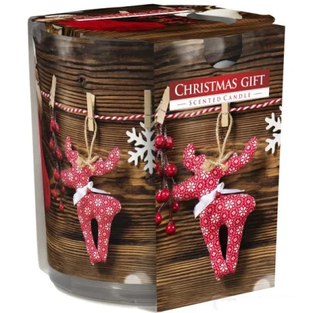 Ароматична свічка в скляному стакані імбирний хліб SN 72 s-07