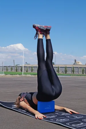 Блок для йоги PowerPlay 4006 Yoga Brick синій