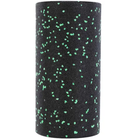 Ролер для занять йогою та пілатесом EPP Чорний-синій - 30 см