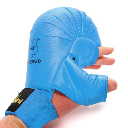 Рукавички накладки для карате Синій S