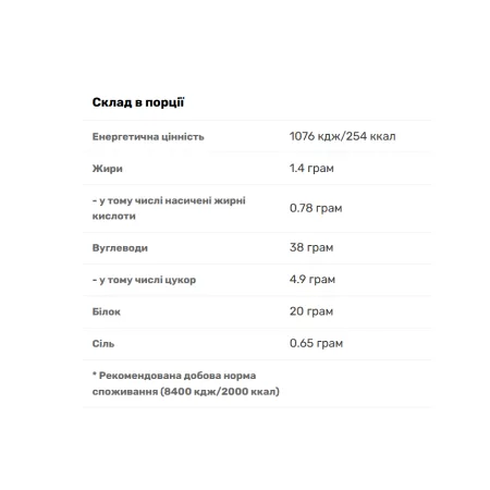 Hyper Mass - 1 кг Печиво з кремом