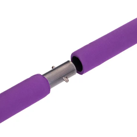 Палиця гімнастична для пілатесу та фітнесу із еспандерами