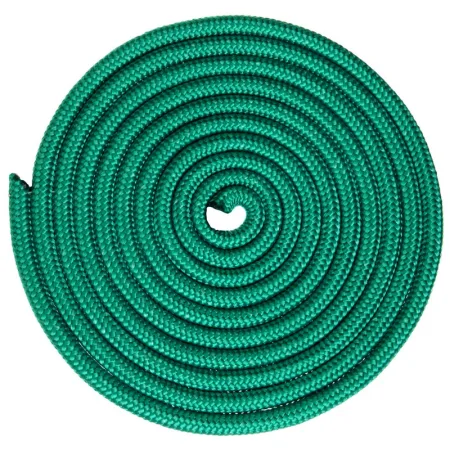 Rhythmic gymnastics rope green