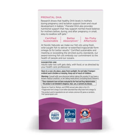 Prenatal DHA - 90 софтгель без смаку