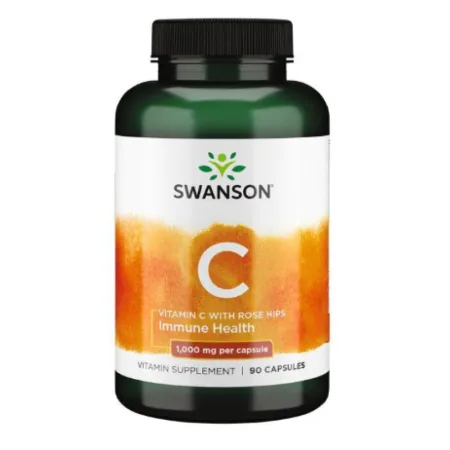 Vitamin C with Rose Hips 1000 мг - 90 капсул (До 12.26)