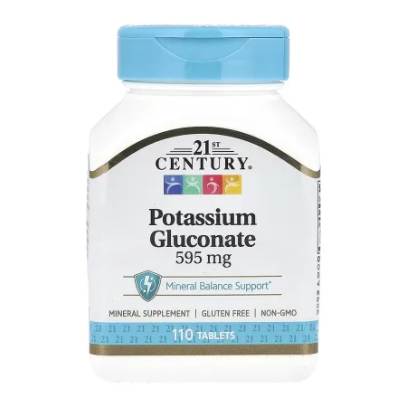 Potassium Gluconate 595 мг - 110 таблеток