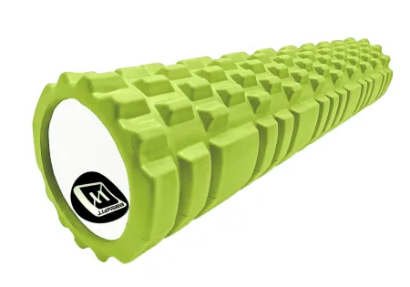 Масажний ролер EasyFit Grid Roller 60 см v.3,1 салатовий
