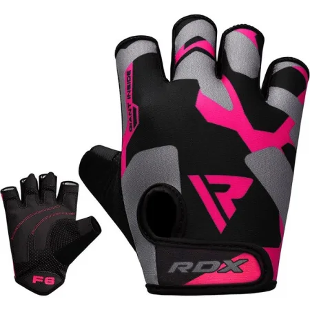 Рукавички для фітнесу RDX F6 Sumblimation PINK S