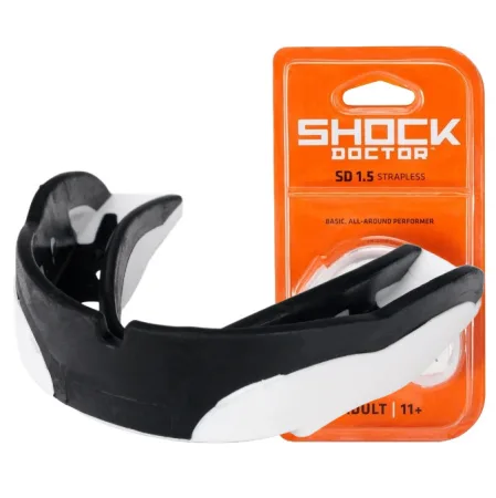 Капа Shock Doctor V1,5 дитяча (вік до 10) White (art. 4000-BK-YTR)