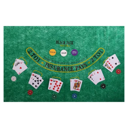 Набір для покеру в металевій коробці 200 фішок