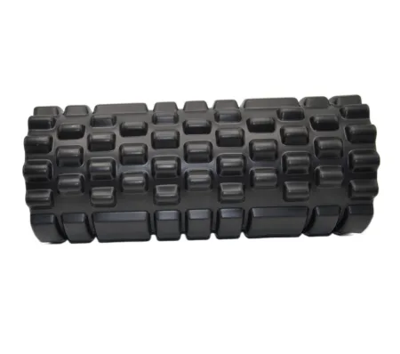 Масажний ролик роллер Power System PS-4050 Fitness Foam Roller чорний/помаранчевий 33x15 см.