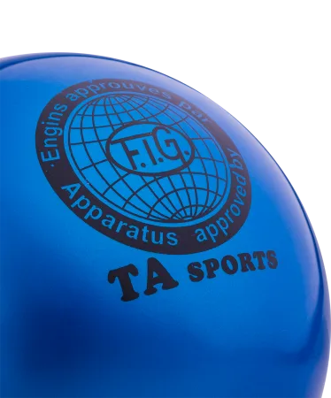 М'яч для художньої гімнастики FIG 19 см Жовтий FG-8-19-YL