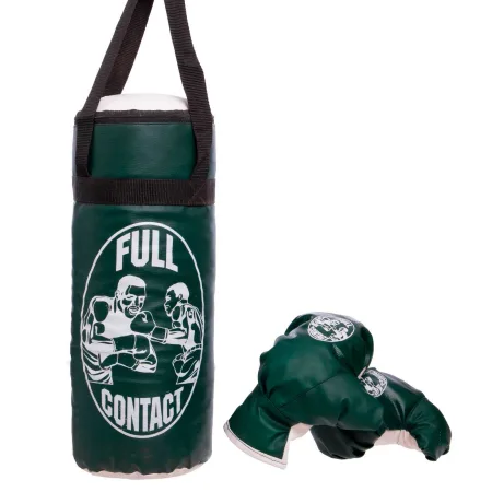 Боксерський набір дитячий Full Contact Зелений - 18 см