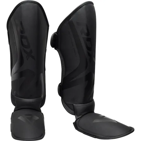 Захист гомілки та стопи RDX SHIN INSTEP T15 чеорний plus XL чорний