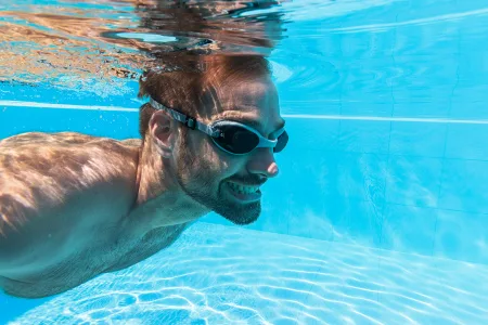 Окуляри для плавання Bestway 14+ 21051 Зелений