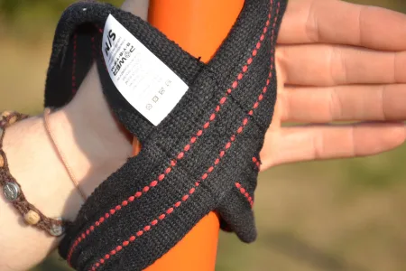 Лямки для тяги вісмірка Power System PS-3405 Figure 8 чорний/червоний L/XL