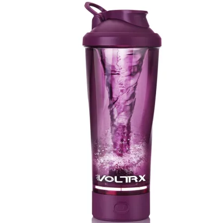 Шейкер спортивний електричний VOLTRX VortexBoost 600 мл. Tritan Purple