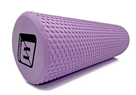 Массажный ролер EasyFit Foam Roller 45 см фиолетовый