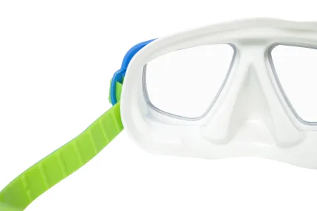 Маска для плавання BESTWAY 3+ 22011 зелено-синій