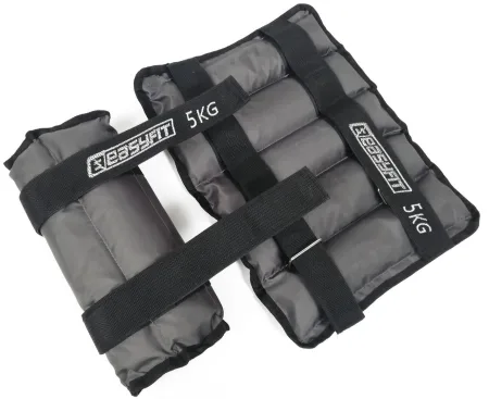 Обтяжувачі для ніг та рук з металом EasyFit Metal - 5 кг пара