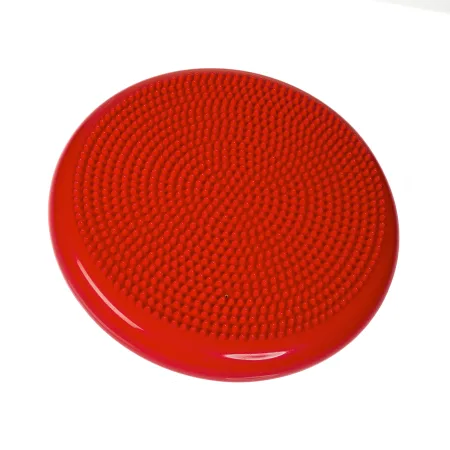 Балансировочная массажная подушка с насосом и коробками красный