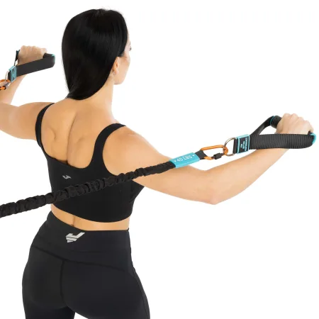 Ручки для еспандерів, резинок та тренажерів STRAP HANDLE PRO LiveUp 2 шт чорний LP8192J