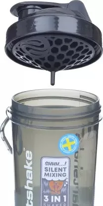 Шейкер спортивний SmartShake Original2 GO - 600 мл темний Gray