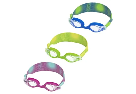 Окуляри для плавання BESTWAY 7+ 21177 рожевий-синій